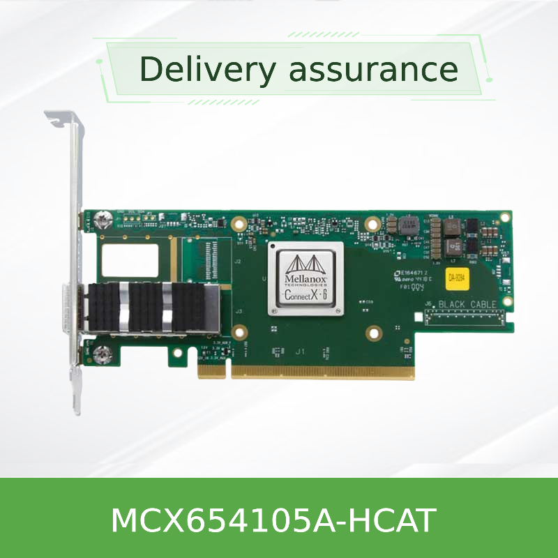 Geavanceerde 200 GbE Infiniband Ethernet Adapter met PCIe 3.0/4.0 MCX654105A-HCAT
