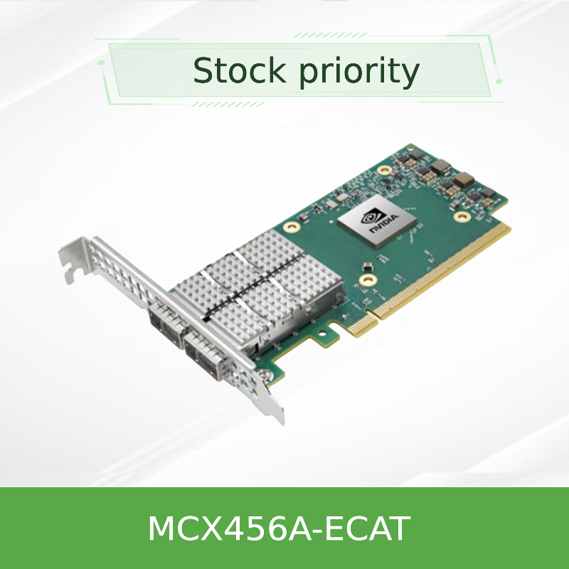 Nieuwe Originele Nvidia MCX456A-Ecat Connectx-4 Infiniband/Ethernet Adapterkaart