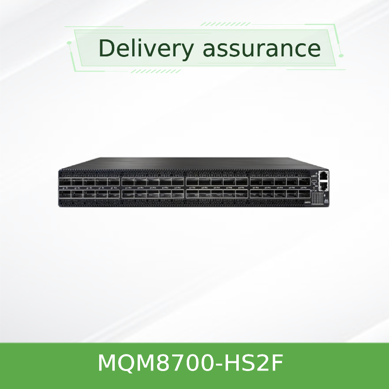 Beheerd netwerk Infiniband HDR Switch Mellanox 200gb Switch MQM8700 40 Port MQM8700-HS2F ((920-9B110-00FH-0MD)