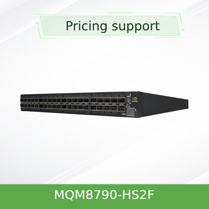40 QSFP28 poorten Niet-Blokkerende HDR Mellanox Netwerk Switch InfiniBand MQM8790-HS2F(920-9B110-00FH-0D0)