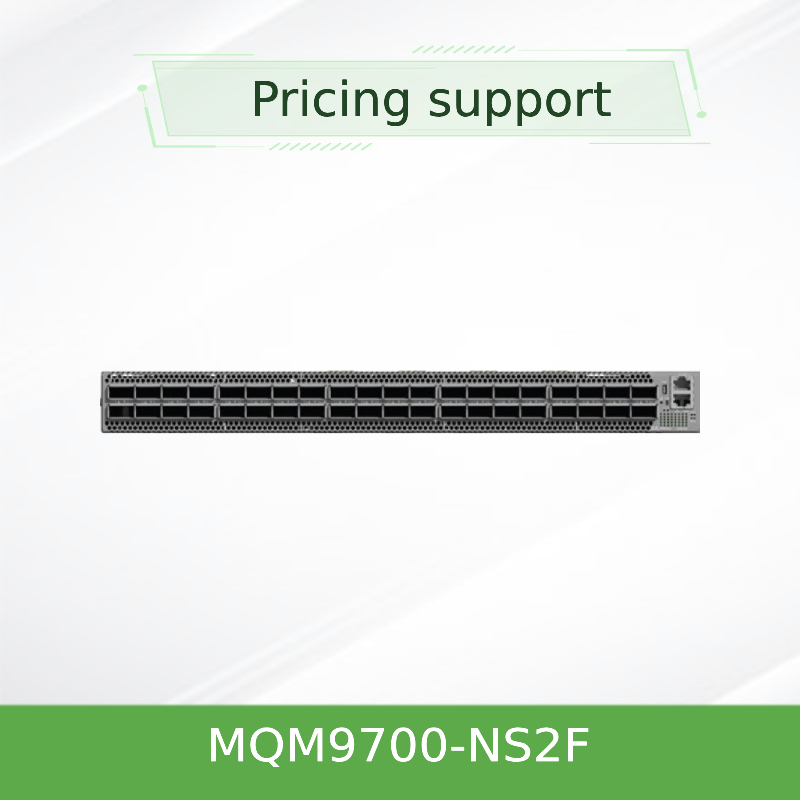 InfiniBand MQM9700-NS2F ((920-9B210-00FN-0M0) Mellanox Network Switch 1U NDR 400Gb/S voor Server