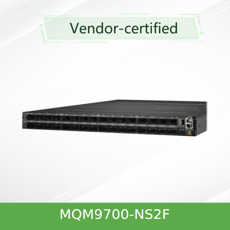 Infiniband MQM9700-NS2F(920-9B210-00FN-0M0) Mellanox Netwerk Switch 400G 16.8 Tbps Voor Server