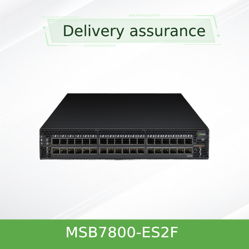 Mellanox MSB7800-ES2F InfiniBand EDR 100Gb/S Switch System 36 QSFP28 poorten 1U