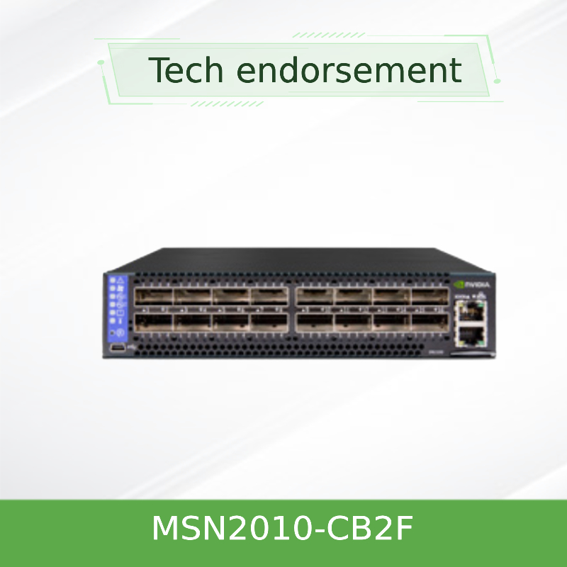 Het spectrumschakelaars van MSN2010-CB2F mellanox voor Moderne Data Center