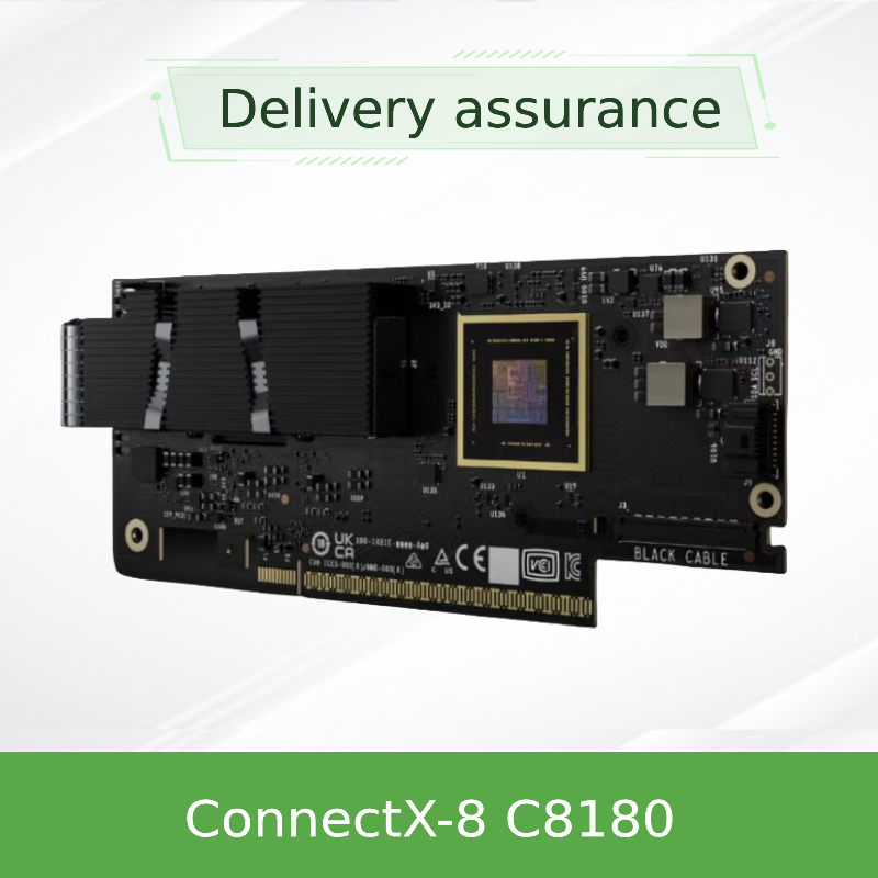 Nvidia Connectx-8 Adapter C8180 (900-9X81E-00EX-DT0) Single-Cage Osfp Infiniband: 800 gbs Xdr Ib
