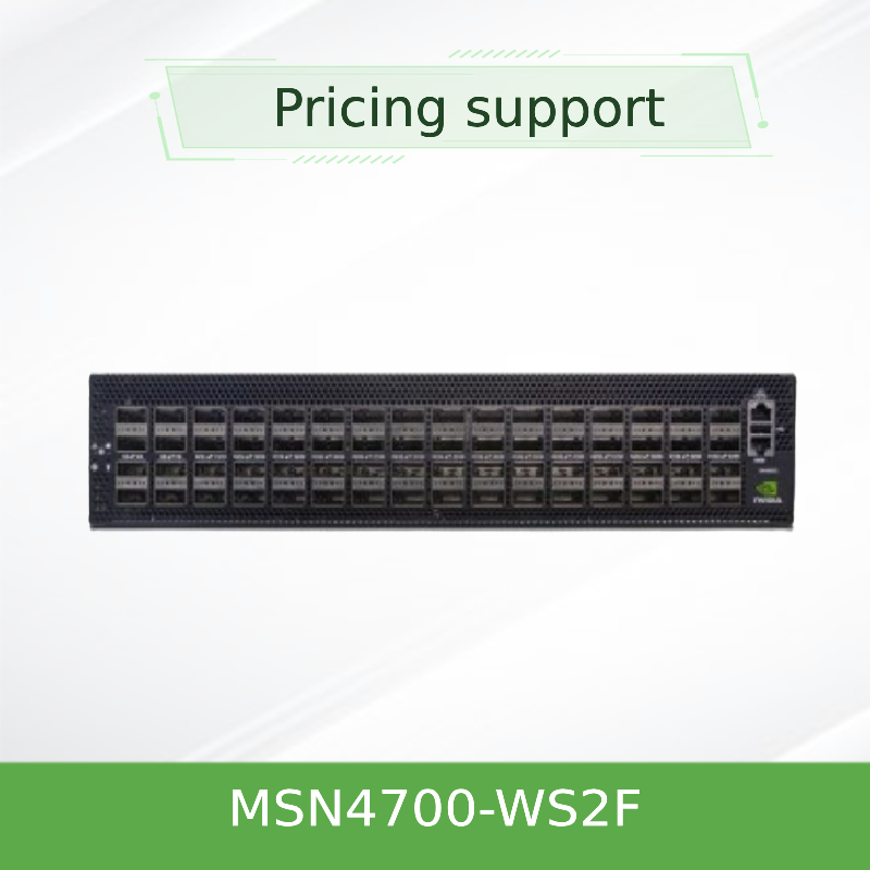 32 de Schakelaars 400GbE 1U MSN4700-WS2F van qsfp-DD Open Source Mellanox Ethernet
