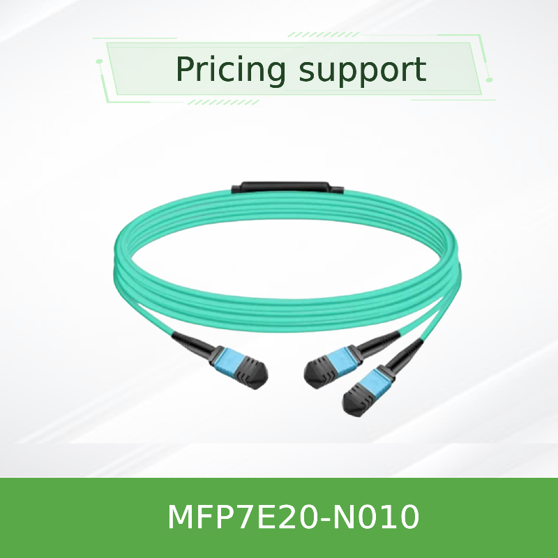 Nvidia Mfp7e20-Nxxx Optische Multimode Splitter Glasvezelkabel Mfp7e20-N010 Mmf, MPO12 APC tot 2xmpo12 APC