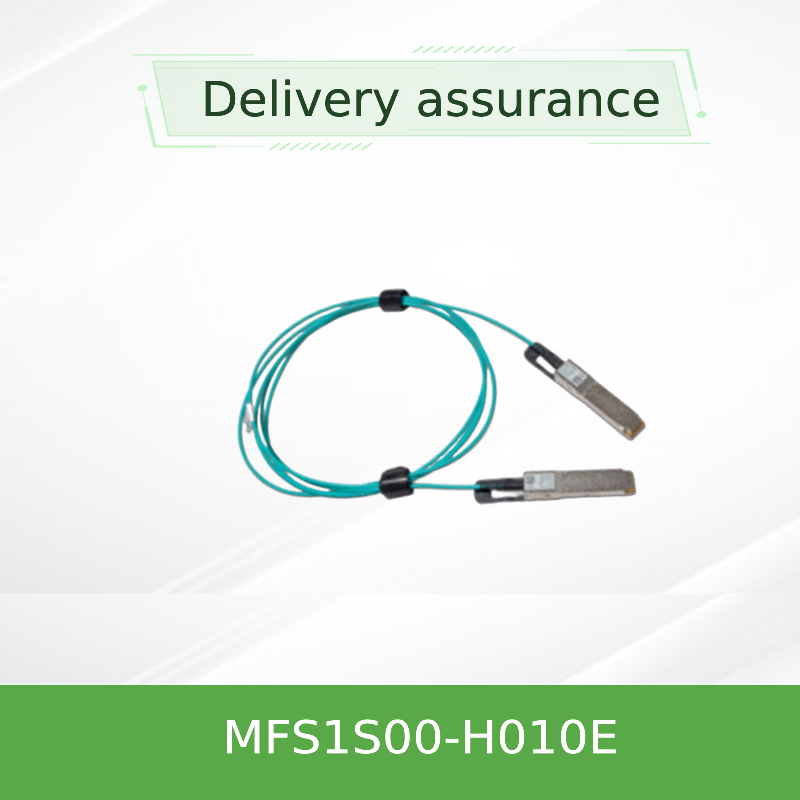 Nvidia Mfs1s00-Hxxxv 200GB/S Qsfp56 Mmf Aoc Mfs1s00-H010e Actieve optische kabel, tot 200gbps, Qsfp56 tot Qsfp56