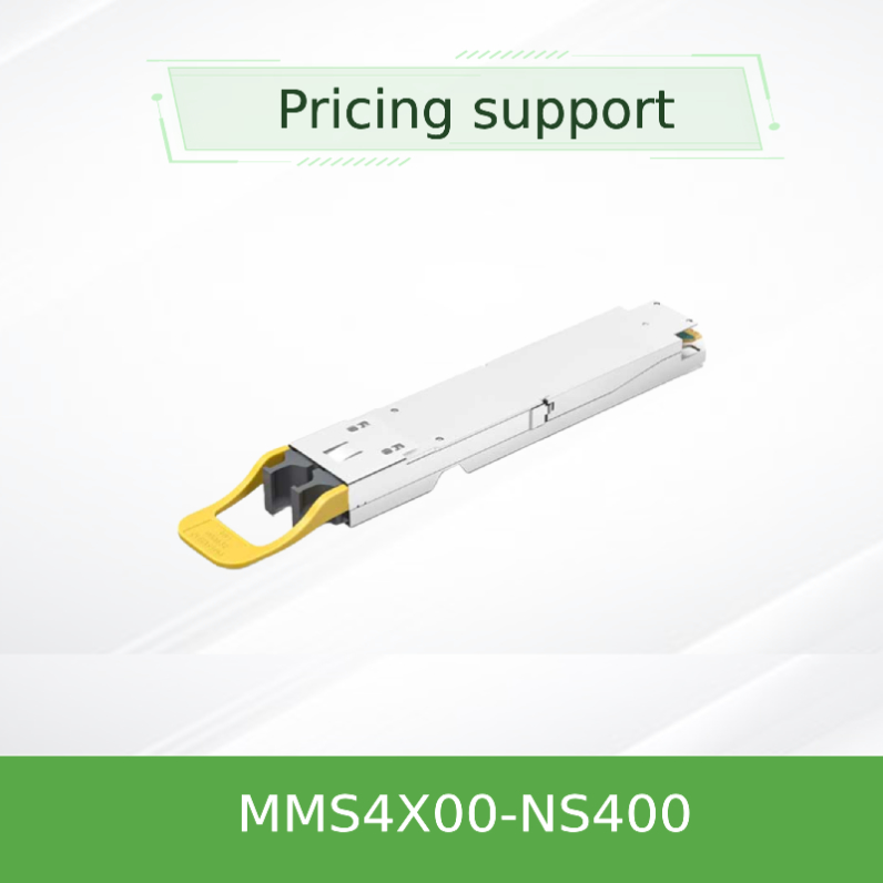 NVIDIA MMS4X00-NS400 (980-9I31N-00NM00) 400 GB/S Single-Port OSFP enkele modus DR4-zendontvangers