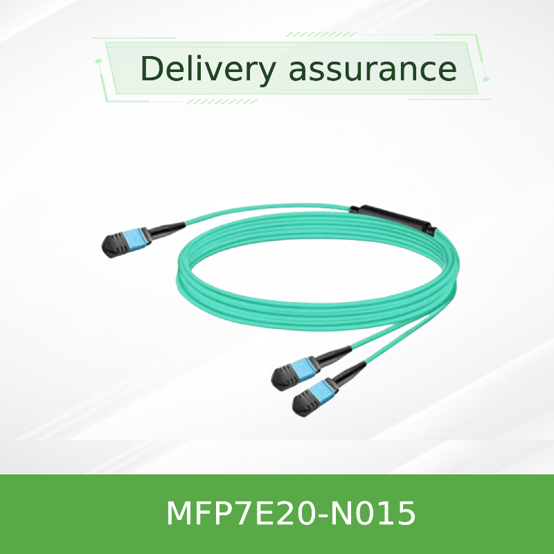 Mellanox kabel MFP7E20-N015 Multimode MPO-12/APC naar 2x MPO-12/APC Passieve Glasvezelkabel, 15m