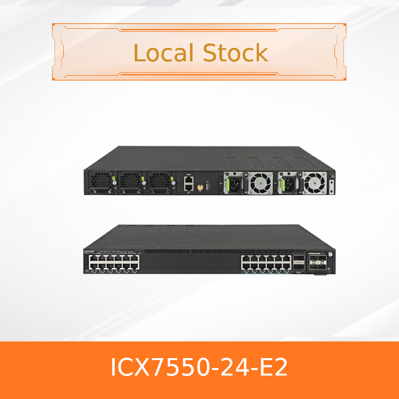 Geavanceerde Ruckus Icx7550-24-E2 Switch met 24 poorten voor naadloze verbinding