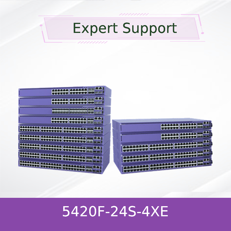 Extreme Performance 5420f Switch 24 poorten 4xe Ondersteuning 5420F-24S-4XE