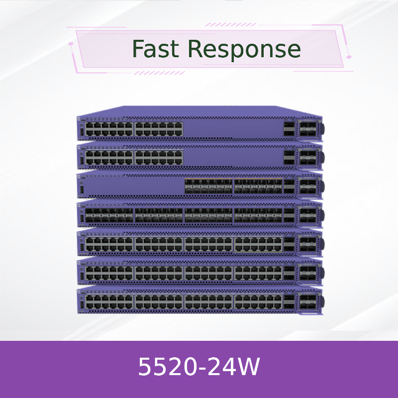 Extreme Network AVB Switch Powerful Extreme 5520-24W Switch voor verbeterde netwerkprestaties9