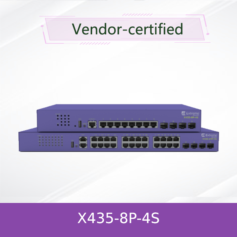 High-Performance Extreme X435-8p-4s Netwerkswitch voor Snelle Connectiviteit