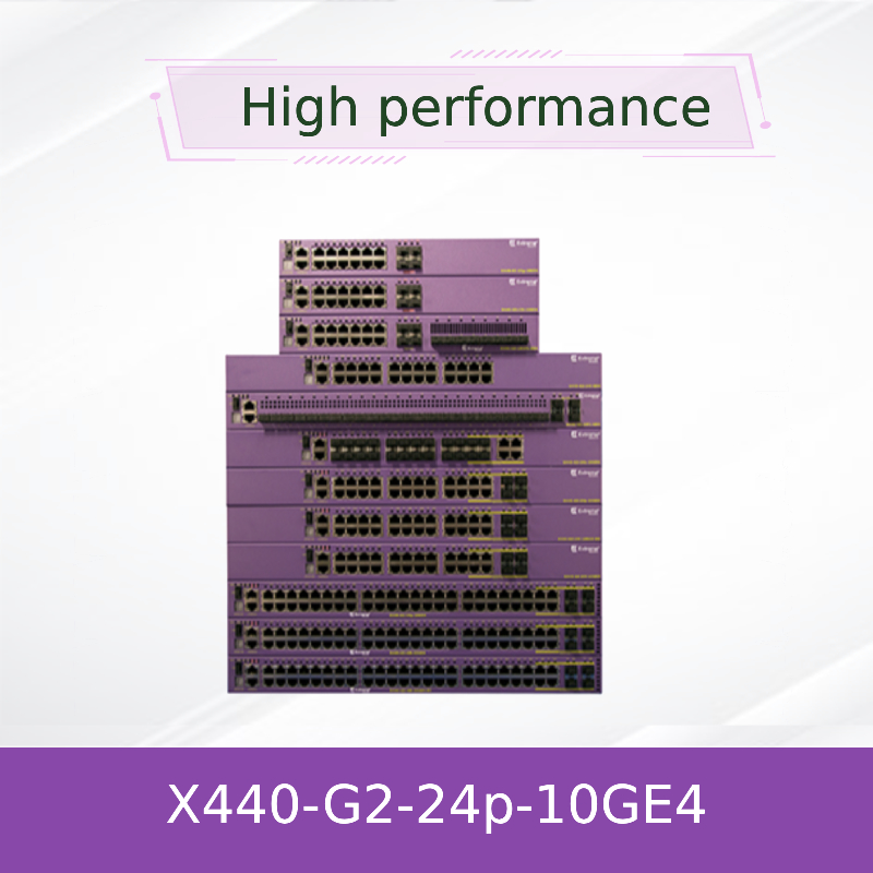 10GE4 Scalable AVB Extreme Networks X440 Switch G2 24T X440-G2-24p-10GE4