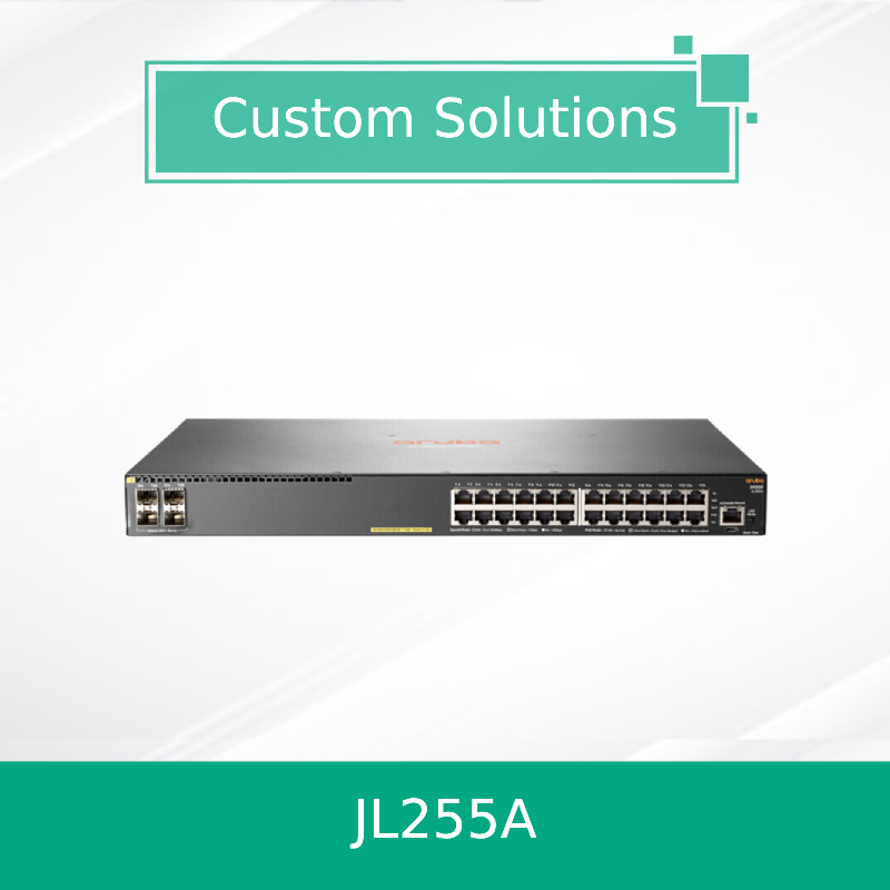 Hpe Aruba Networking 2930f 24G Poe+ 4SFP+ Switch JL255A Nieuw en origineel