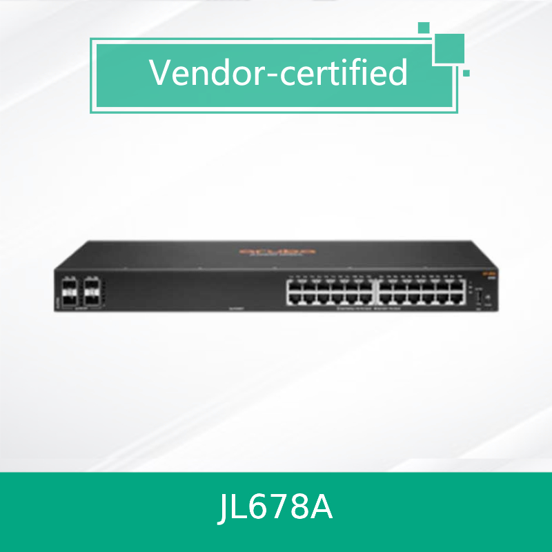 Hpe Aruba Networking Cx 6100 24G 4SFP+ Switch (JL678A) Nieuw en origineel