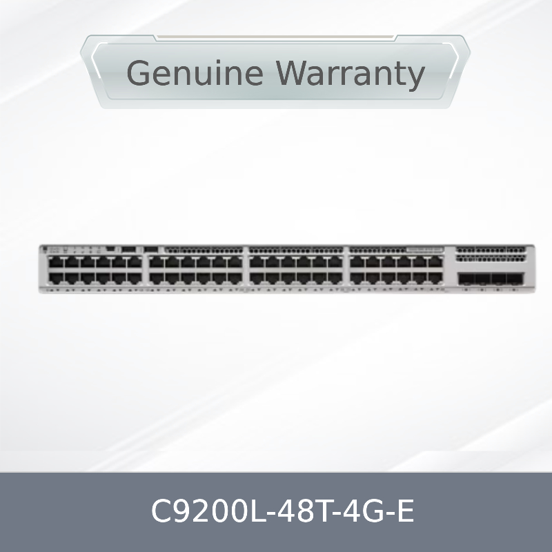 Nieuwe originele voorraad 9200 serie 9200L 48-poort data, 4 x 1g, netwerk essentials C9200L-48t-4G-E Network Switch