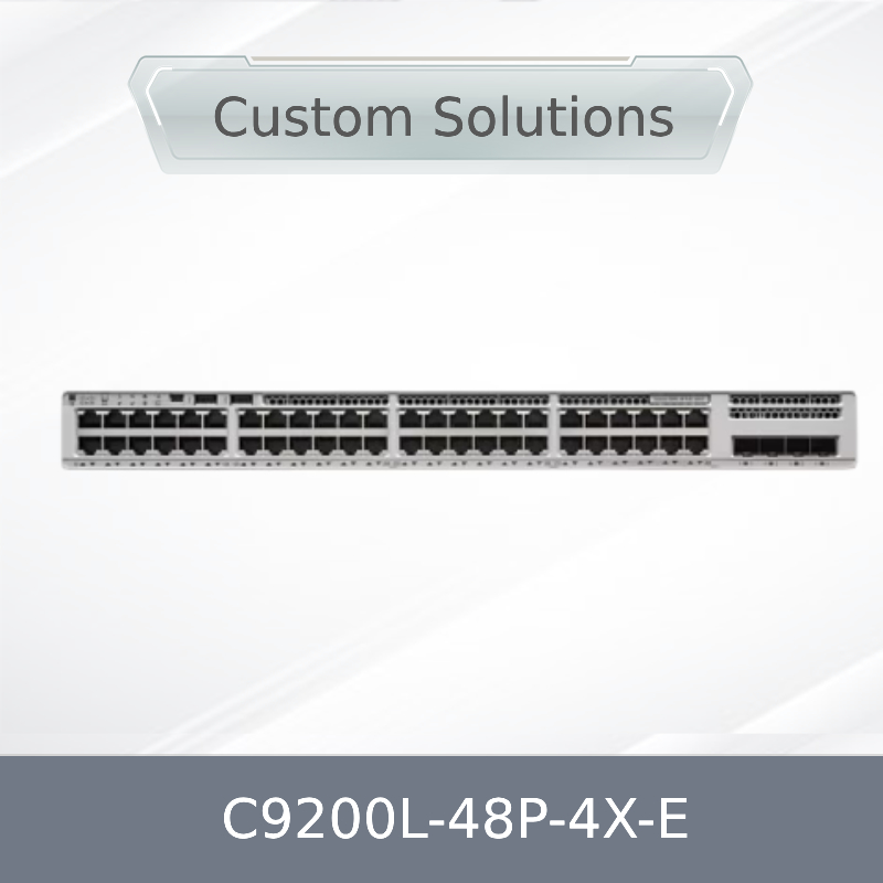Nieuw Origineel op Voorraad C9200L-48p-4X-E Cisco Catalyst 9200L 48-poorts PoE+ 740W 4X10g Uplink, Netwerkswitch