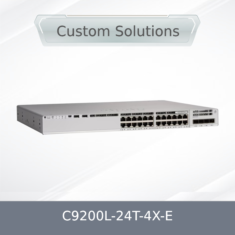 C9200L-24t-4X-E Originele 9200L Serie 24-poorts Data 4X10g Uplink Switch Network Essentials Ethernet Switch