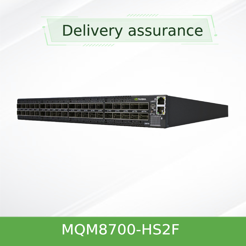 NVIDIA Quantum MQM8700-HS2F 200G InfiniBand Switch 40-poort met P2C Airflow