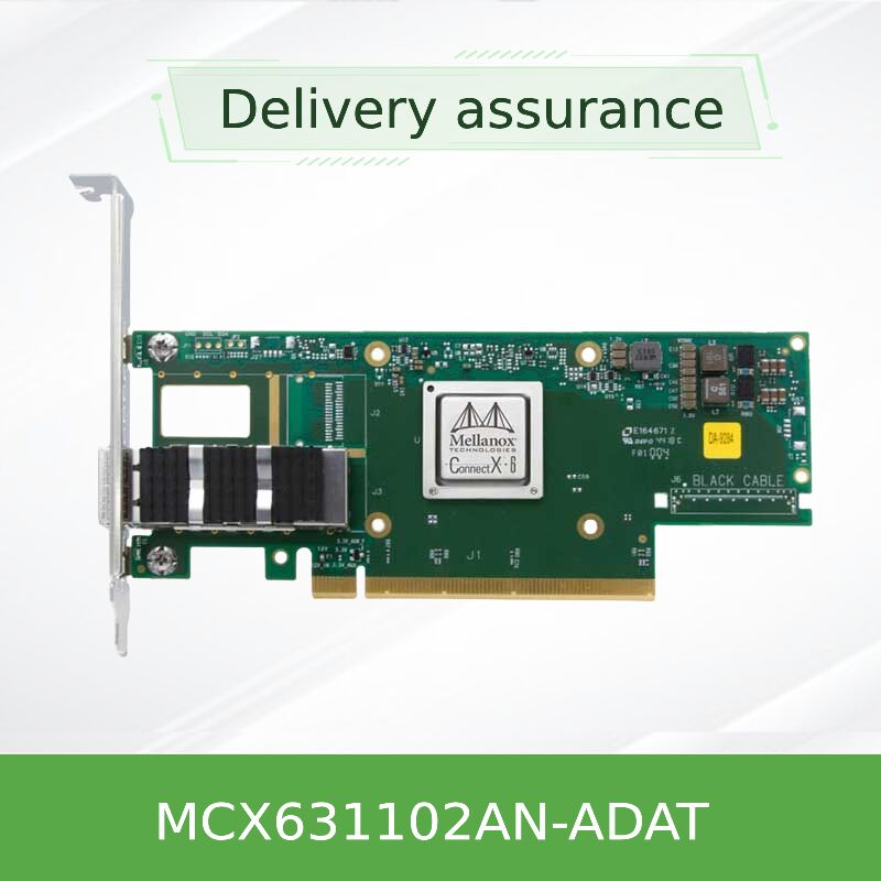 NVIDIA ConnectX-6 Lx MCX631102AN-ADAT Dual-Port 25GbE SFP28 SmartNIC met IPsec & ASAP