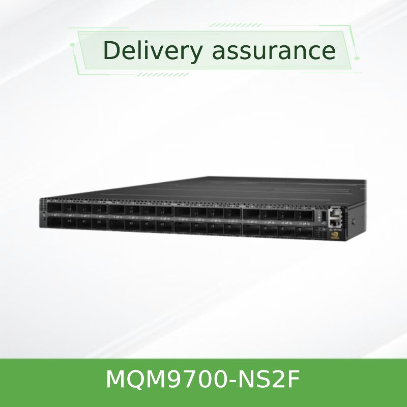 NVIDIA MQM9700-NS2F 64-poort 400Gb/s InfiniBand Switch met SHARPv3-technologie in 1U-vormfactor