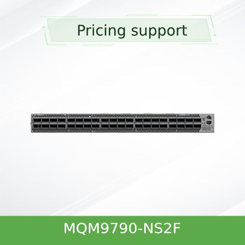 Mellanox MQM9790-NS2F 64-poort 400Gb/s InfiniBand Switch.