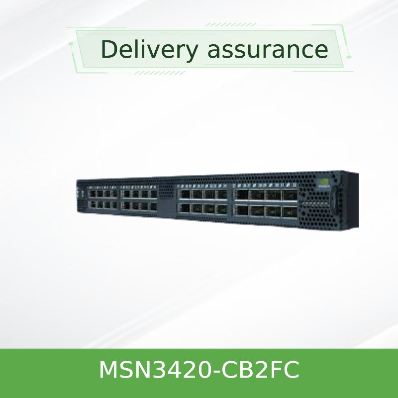 NVIDIA Spectrum SN3420 MSN3420-CB2FC 48-poort 25GbE & 12-poort 100GbE Top-of-Rack Switch met Cumulus Linux