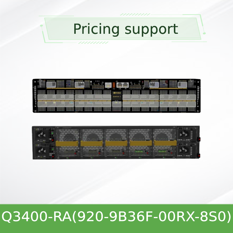 NVIDIA Q3400-RA 144-Port 800Gb/s XDR InfiniBand Switch voor AI