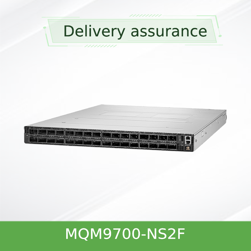 NVIDIA Quantum-2 MQM9700-NS2F 400Gb/s InfiniBand Switch 64-poort NDR, P2C Airflow, Onboard Management